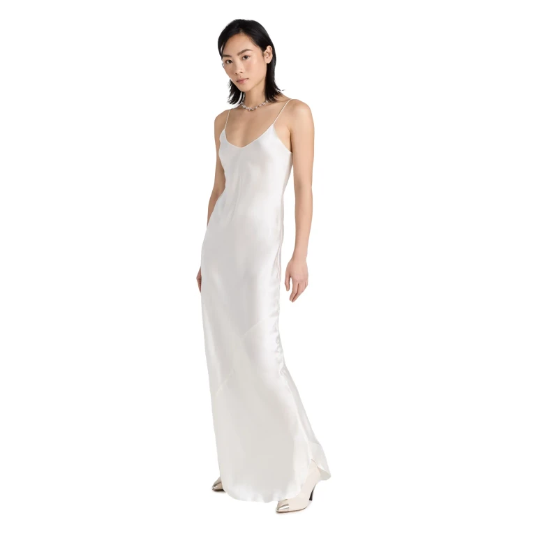Nili Lotan Cami Gown Ivory M