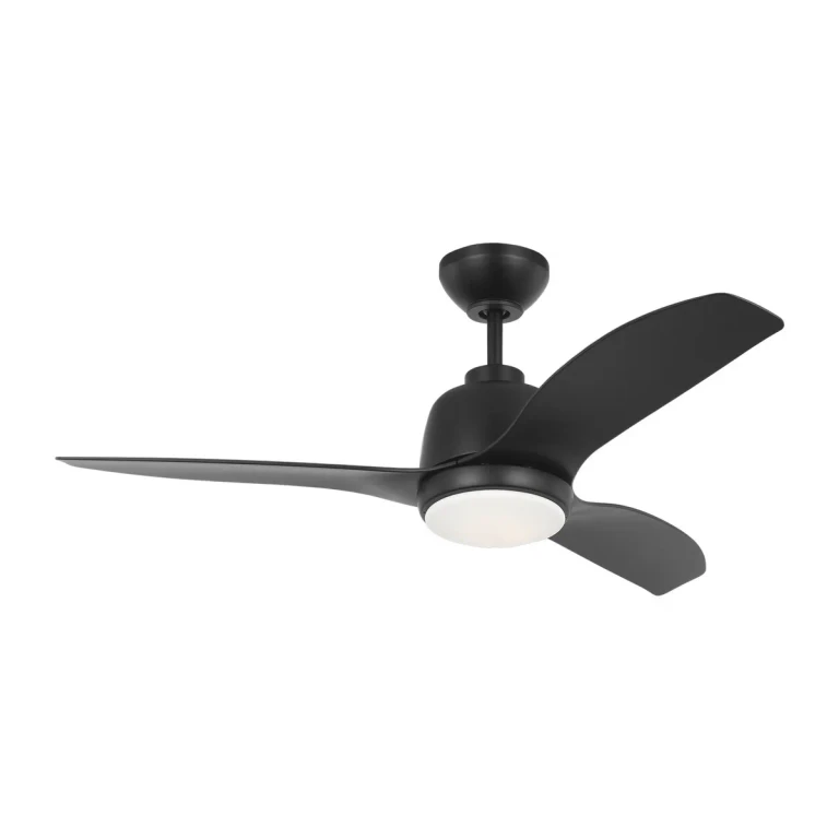 Midnight Black 60"Ceiling Fan from the Avila Collection