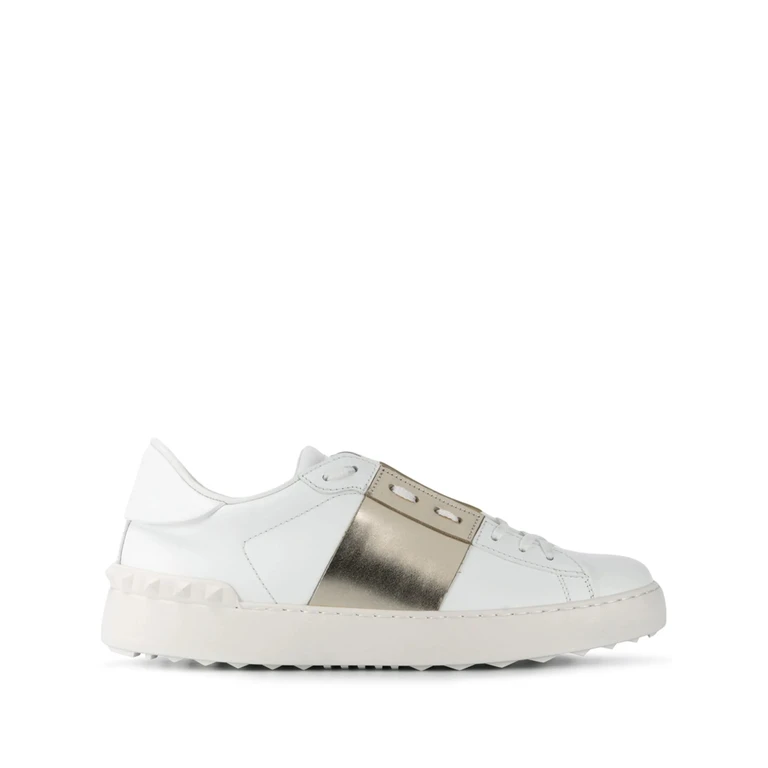 Valentino Sneaker Open White Leather Calzature - Women