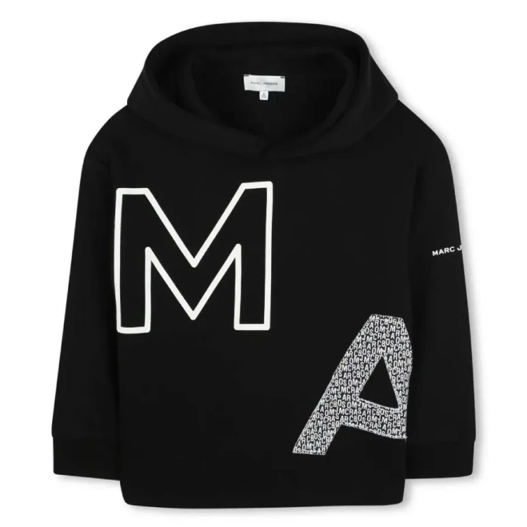 Little Marc Jacobs Jumbled Logo Hoodie