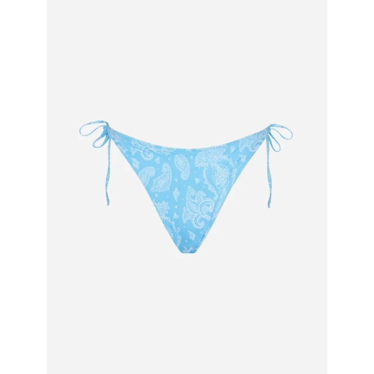 MC2 Saint Barth Light Blue Virgo Paisley Print Classic Swim Briefs