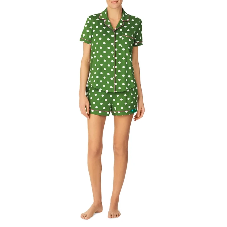 kate spade new york Printed Short Pajama Set