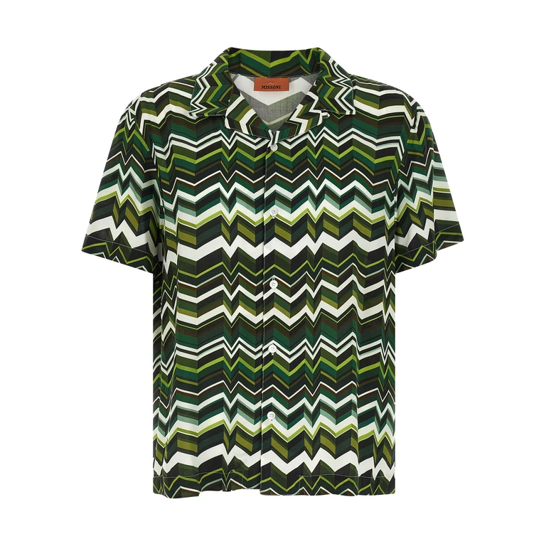 Missoni Bicolor Viscose Blouse - Men