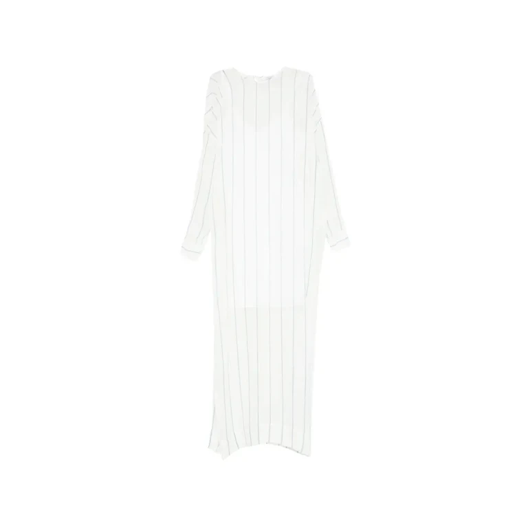 Bondi Born Striped Long-sleeved Midi Dress