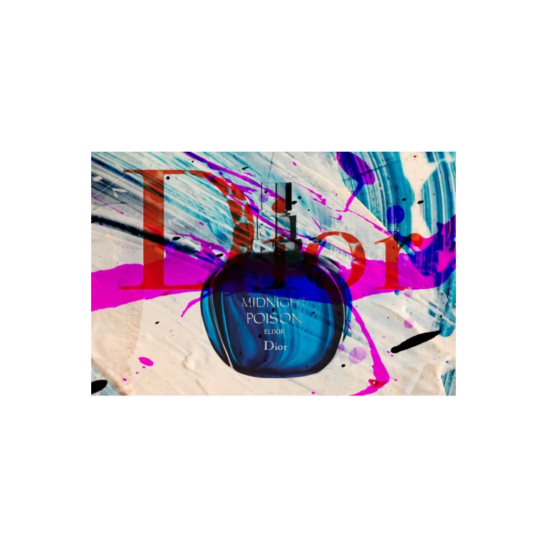 Multicolored Modern Artwork | Andrew Martin Dior Purple