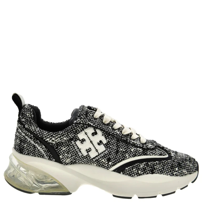 Tory Burch Good Luck Tweed Trainers
