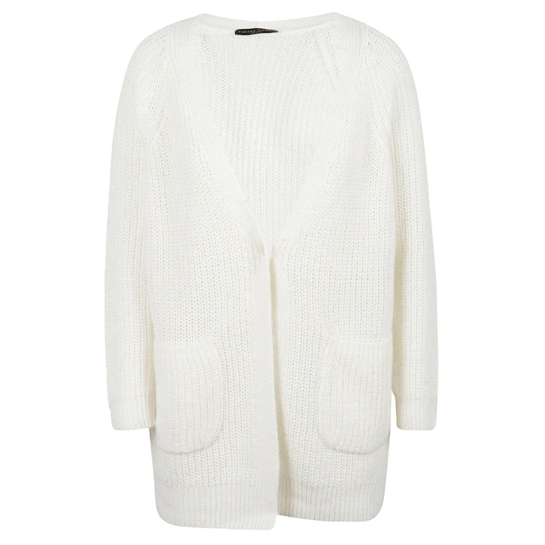 Fabiana Filippi Oversized Knit Plain Cardigan