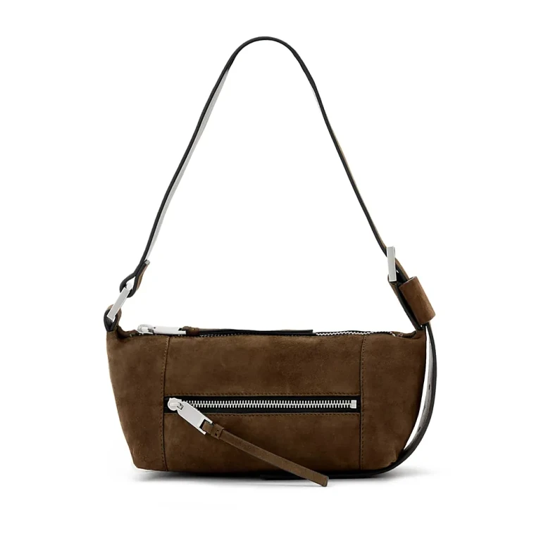 Allsaints Vega Mini Suede Shoulder Bag