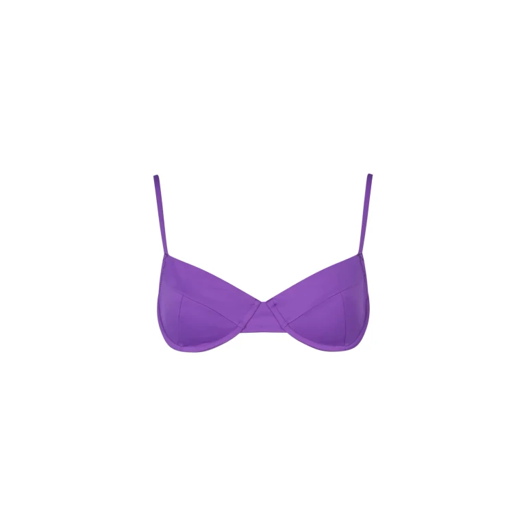 MC2 Saint Barth Bea Violet Underwired Bikini Top