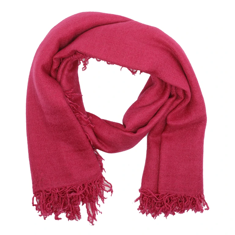 Faliero Sarti Scarfs Fuchsia Cashmere Silk - Women