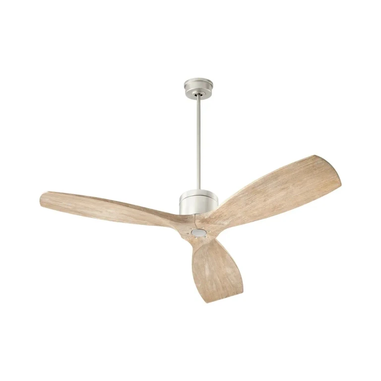 Satin Nickel 64"Ceiling Fan from the Lurus Collection
