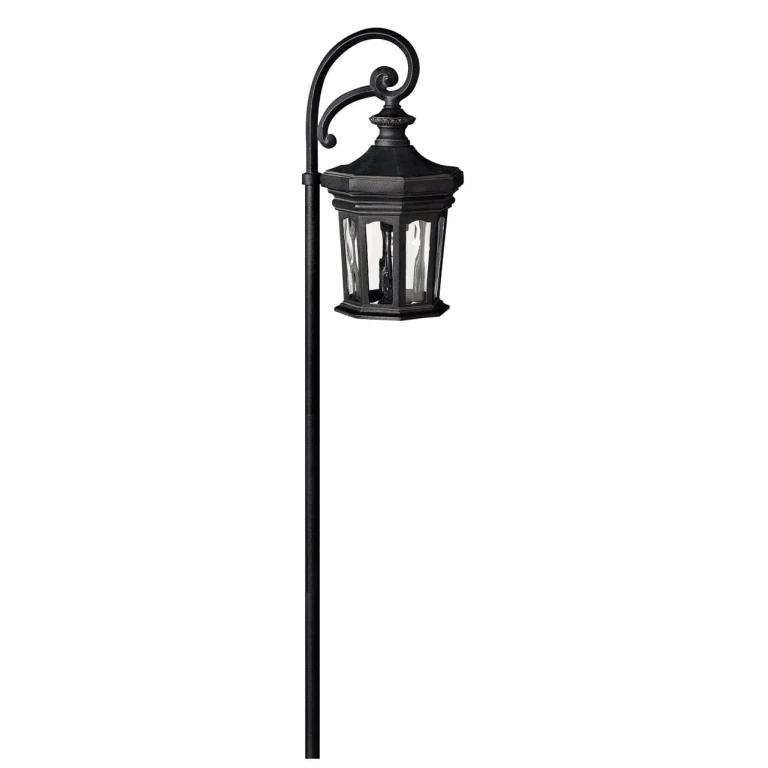 Raley 6" Path Light in Museum Black