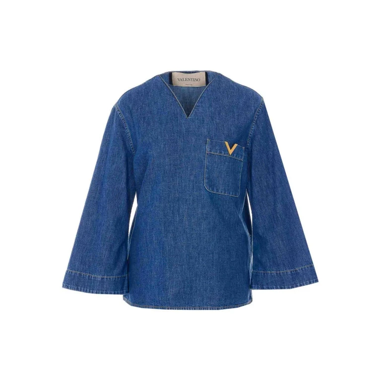 Valentino Garavani Chemise - Bleu