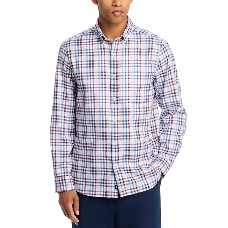 Vineyard Vines Monomoy Tattersall Oxford Shirt