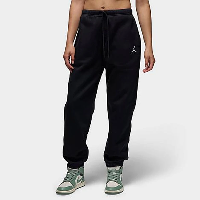 Jordan Women's Brooklyn Fleece Pants in Black/White Size: XS