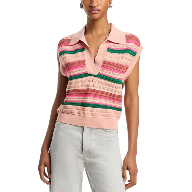 Essentiel Antwerp Striped Knit Top