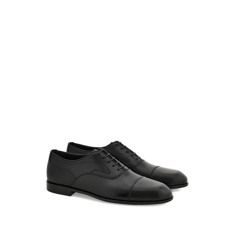 Salvatore Ferragamo Flat Shoes Black - Men