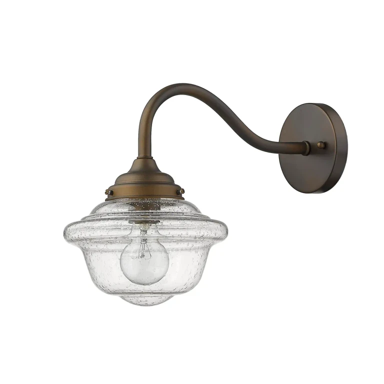 Oil-Rubbed Bronze One Light Wall Sconce from the Romy Collection