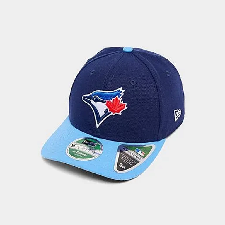New Era Toronto Blue Jays MLB 9FORTY M-Crown Snapback Hat in Navy/Light Blue