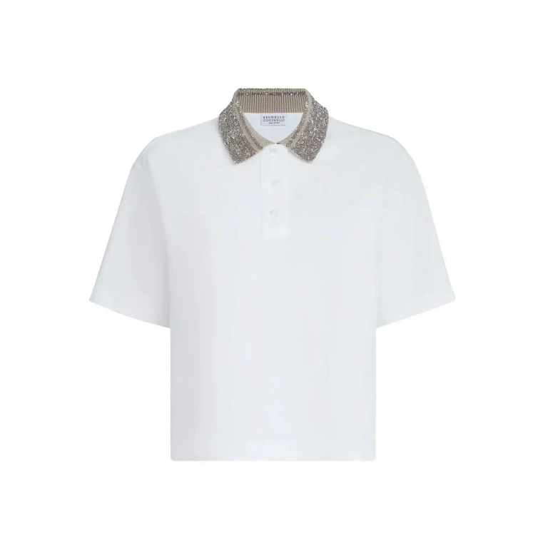 Brunello Cucinelli Polo - Blanc
