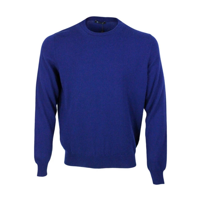 Colombo Pull Col Rond - Bleu Foncé