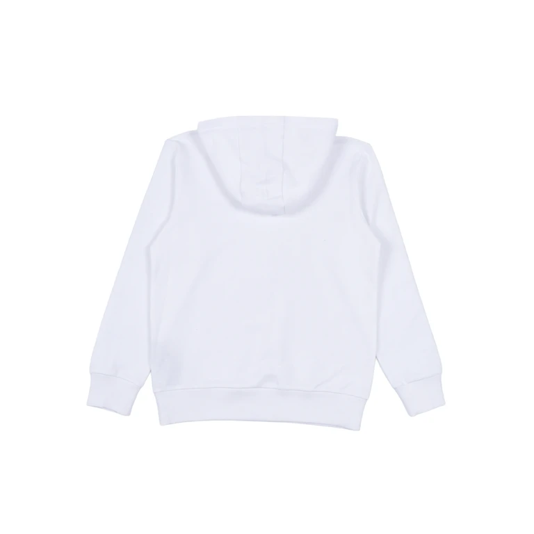 Balmain SWEATSHIRT White Virgin Wool Elastane