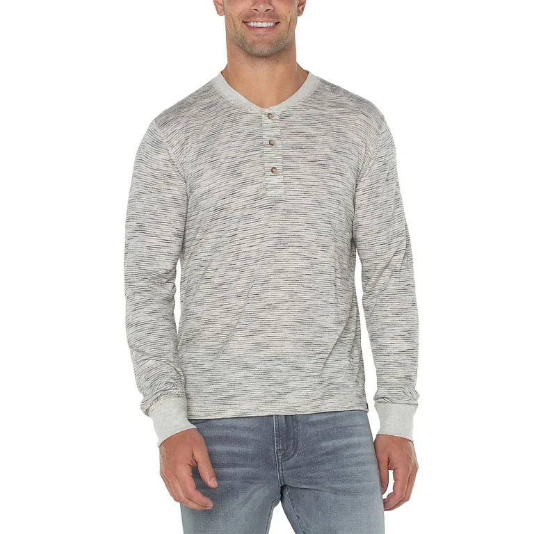 Liverpool Los Angeles Slim Fit Henley