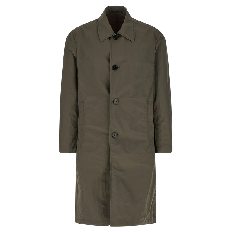 Dries Van Noten Rankles coat Green Polyamide Coats, Trench - Men