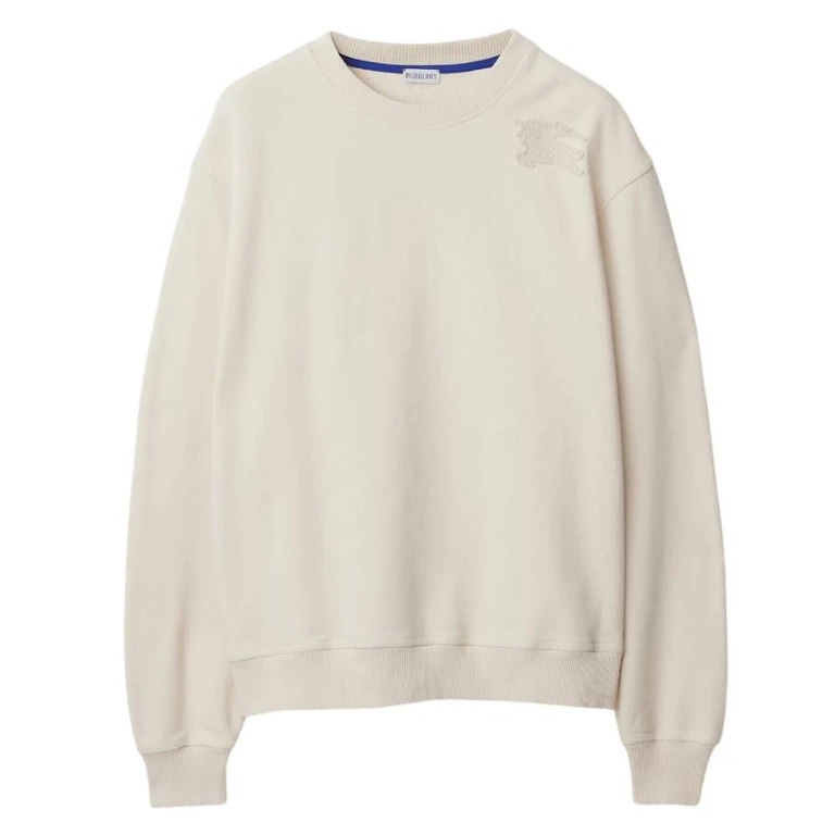 Burberry EKD Embroidered Cotton Sweatshirt