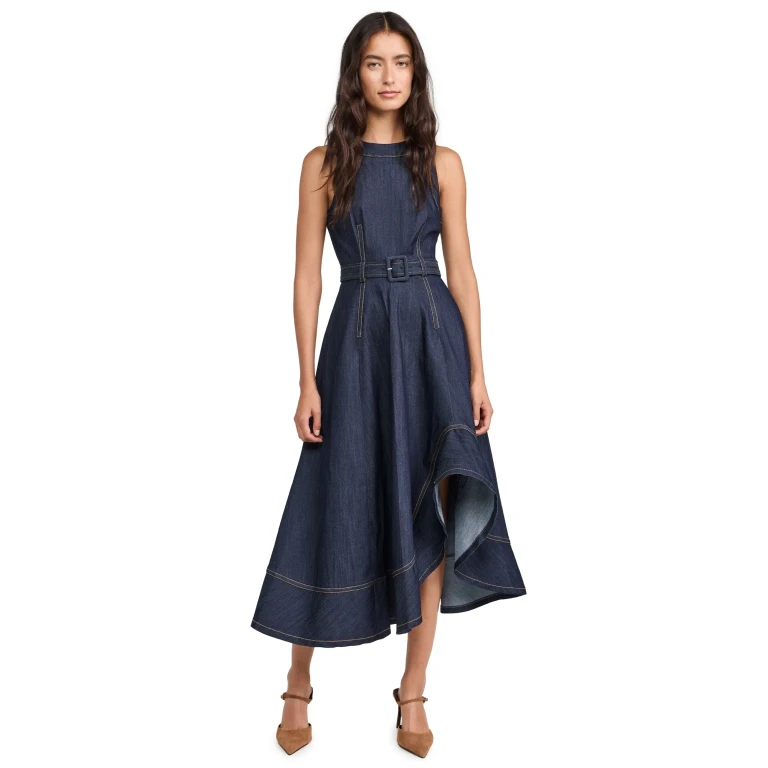 Cinq à Sept Zelda Dress Indigo 14