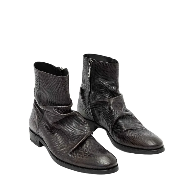 John Varvatos Men's Morrison Sharpei Side Zip Boots