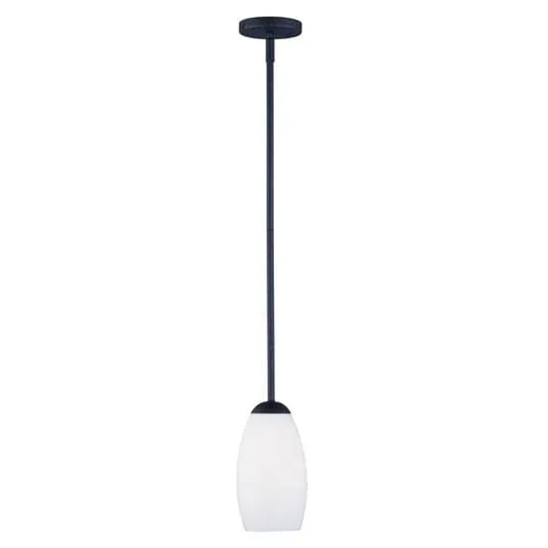 Textured Black One Light Mini Pendant from the Taylor Collection