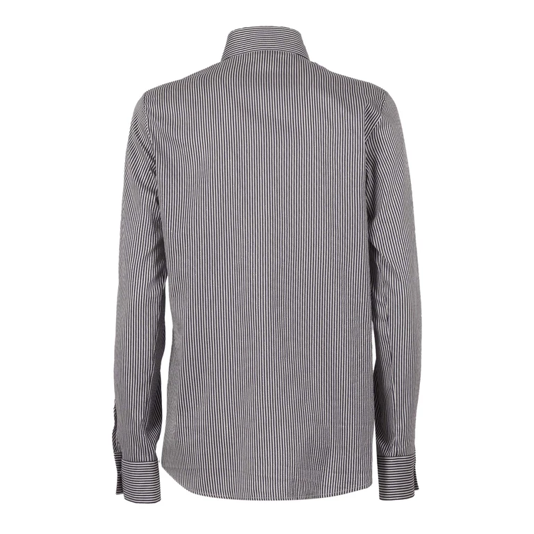 Mazzarelli Camicie Striped Shirt Mod. Mari B Blue - Women