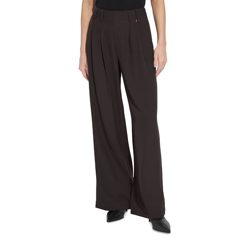Lysse Darcy Pleated Wide Leg Trousers