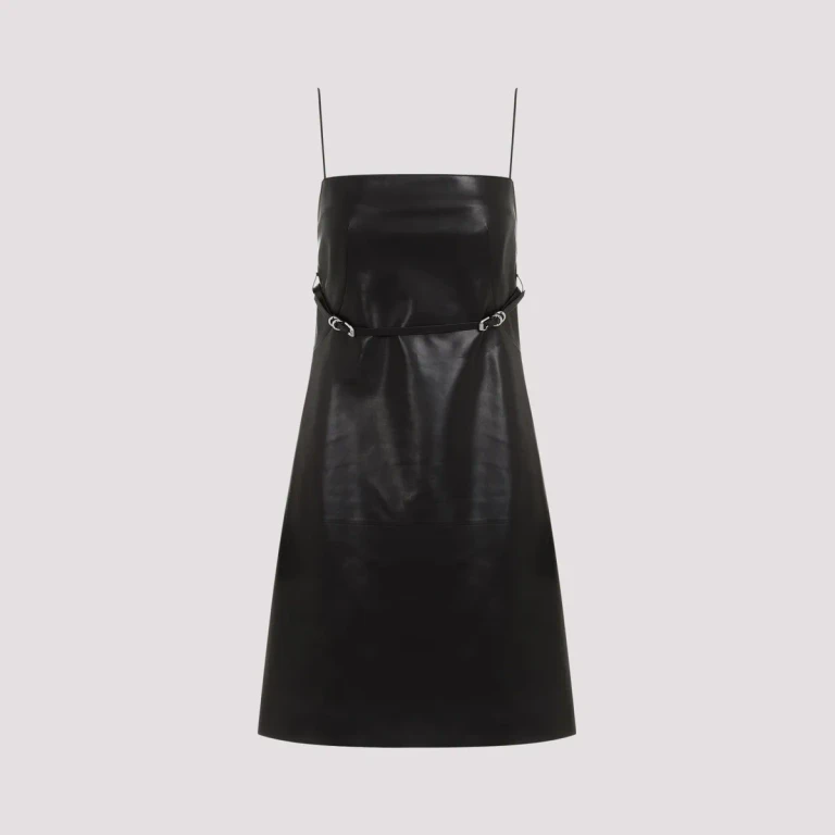 GIVENCHY - Givenchy Voyou Leather Mini Dress