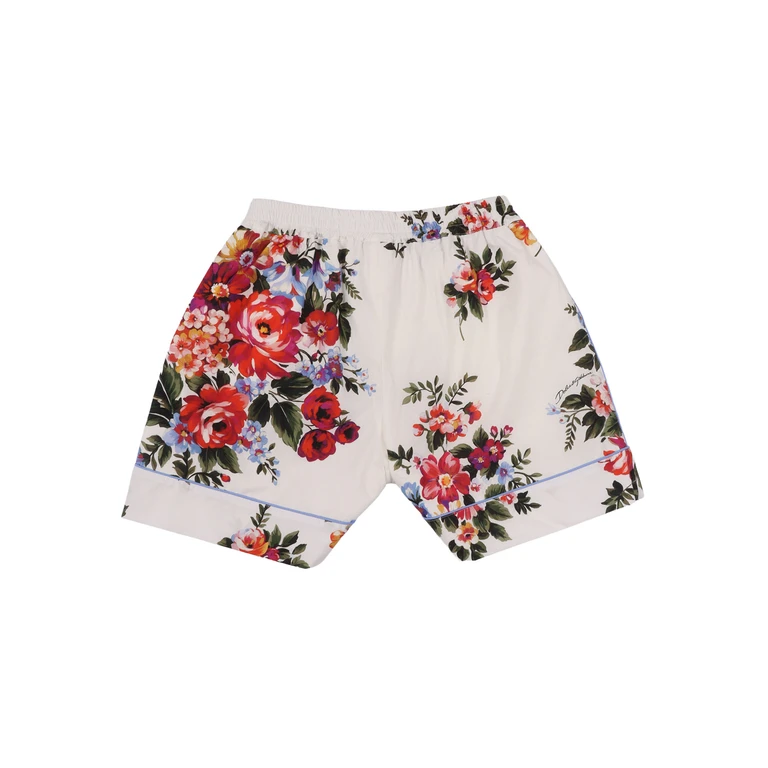 Dolce & Gabbana Junior Shorts White Cotton