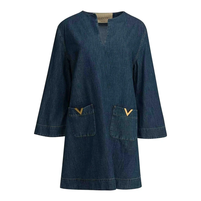 Valentino Garavani Robe Au Genou - Délavé