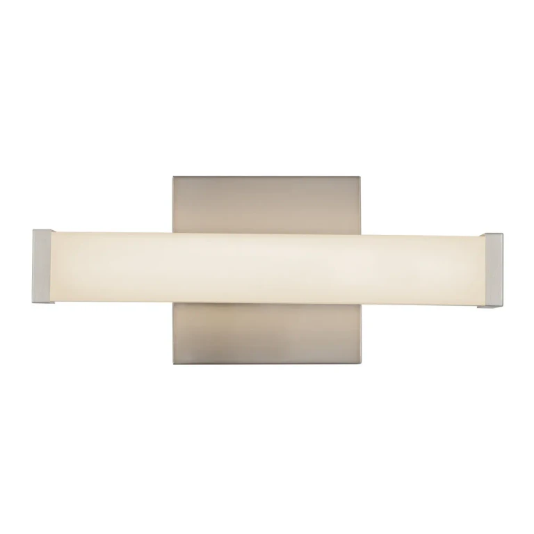 Brushed Nickel LED Wall Sconce from the Geri Collection