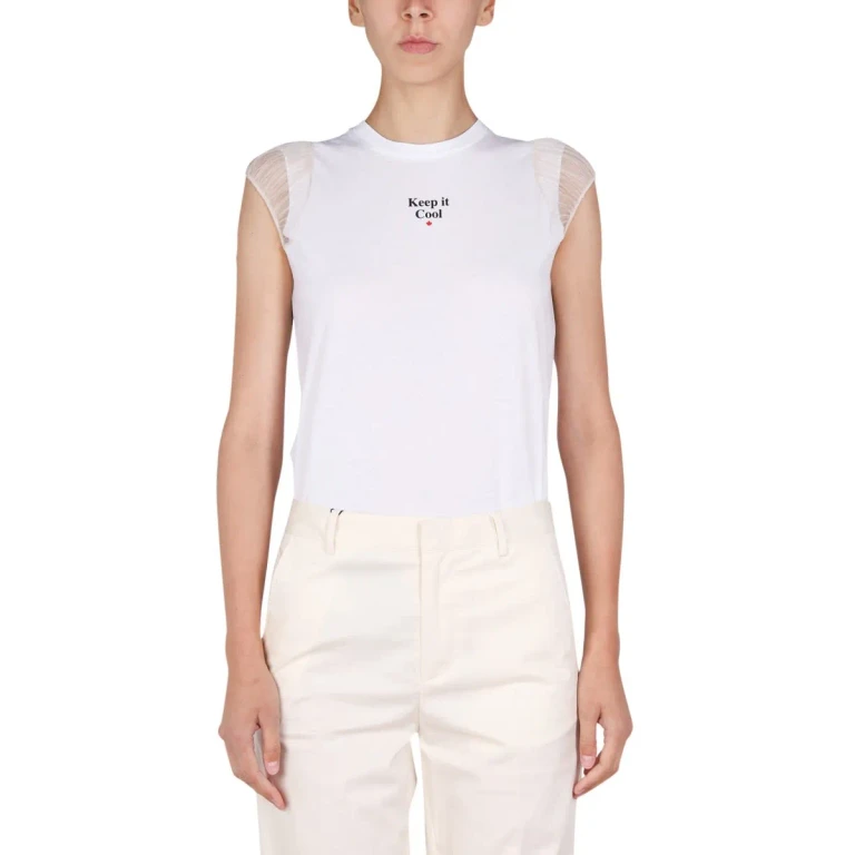 Dsquared2 Logo-Print Hemd