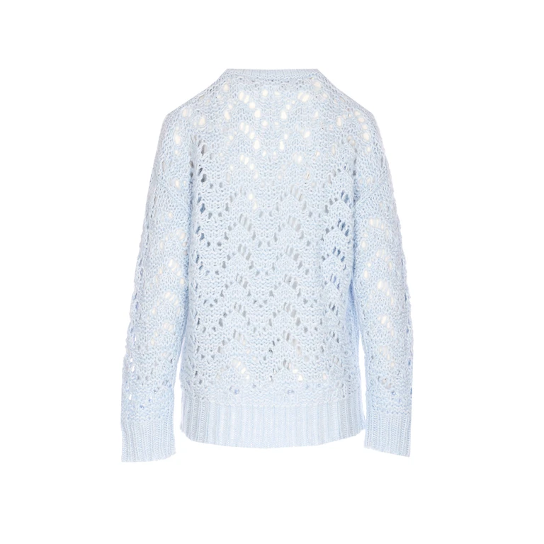 Fabiana Filippi Sweaters Blue Virgin Wool - Women