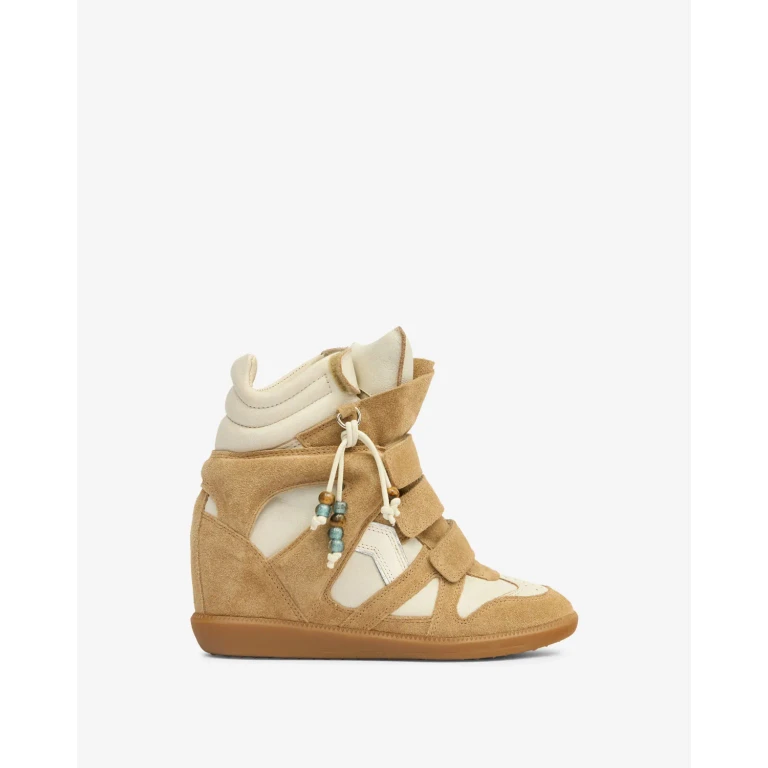 Baskets Bekett - Femme - Beige-craie - Taille 35 - Isabel Marant