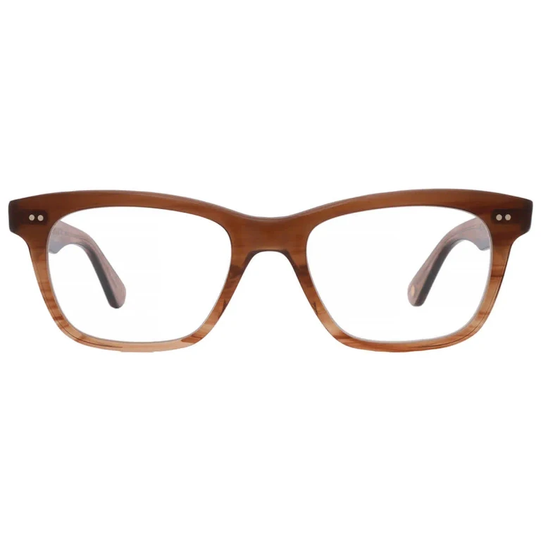 Garrett Leight BUCHANAN Demo Square Eyeglasses 1136 MAC 49