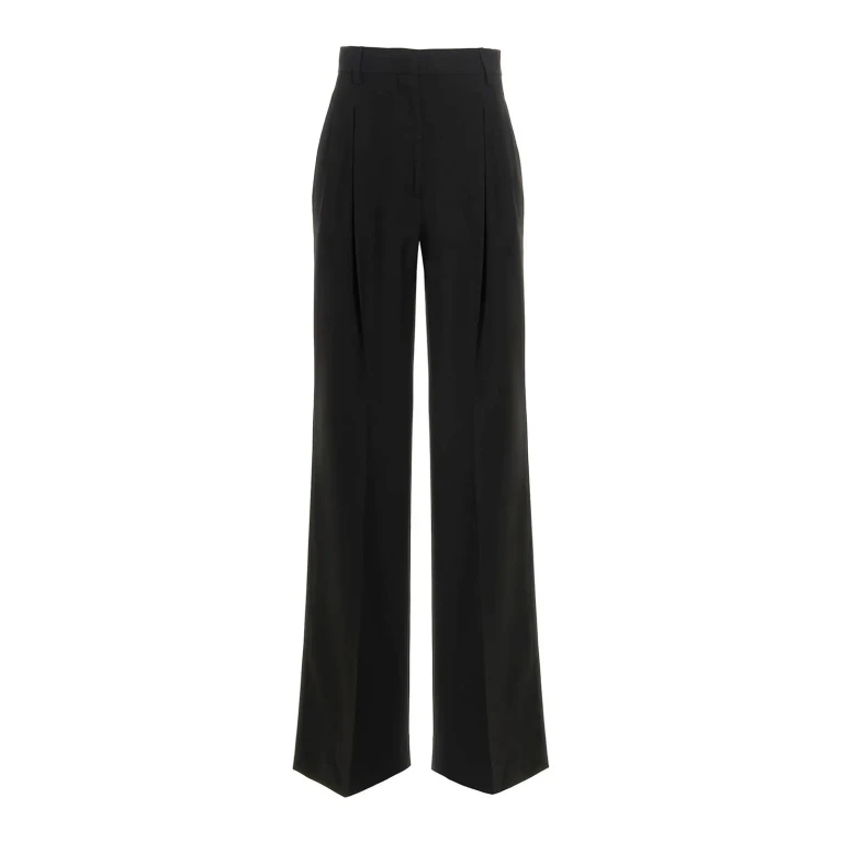Burberry Pantalon Couturier - Noir