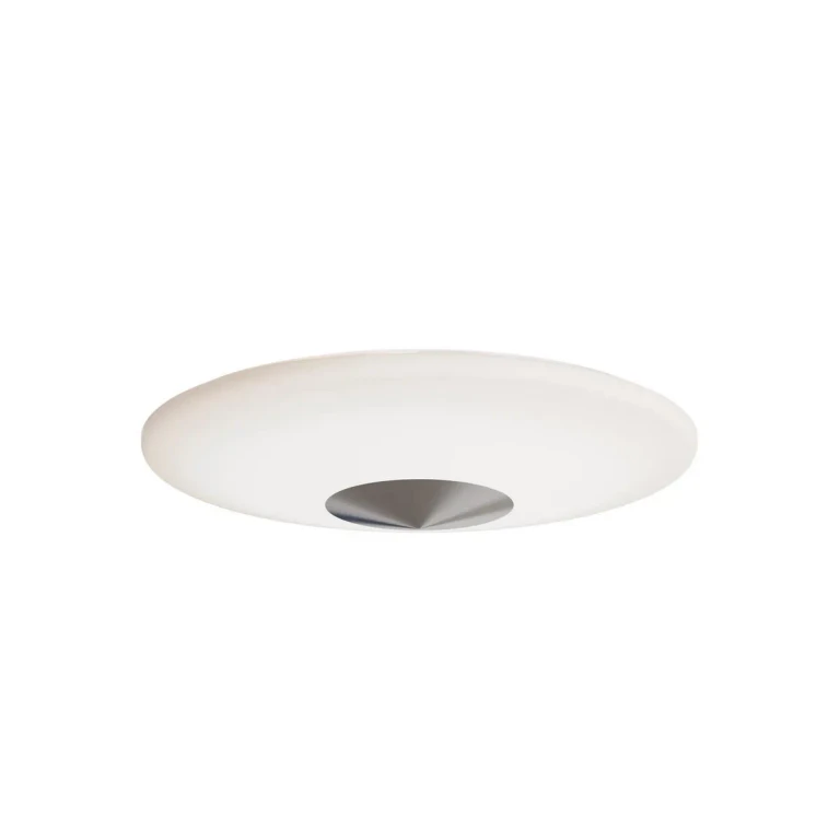 Satin Nickel LED Flush Mount from the Alpine Collection