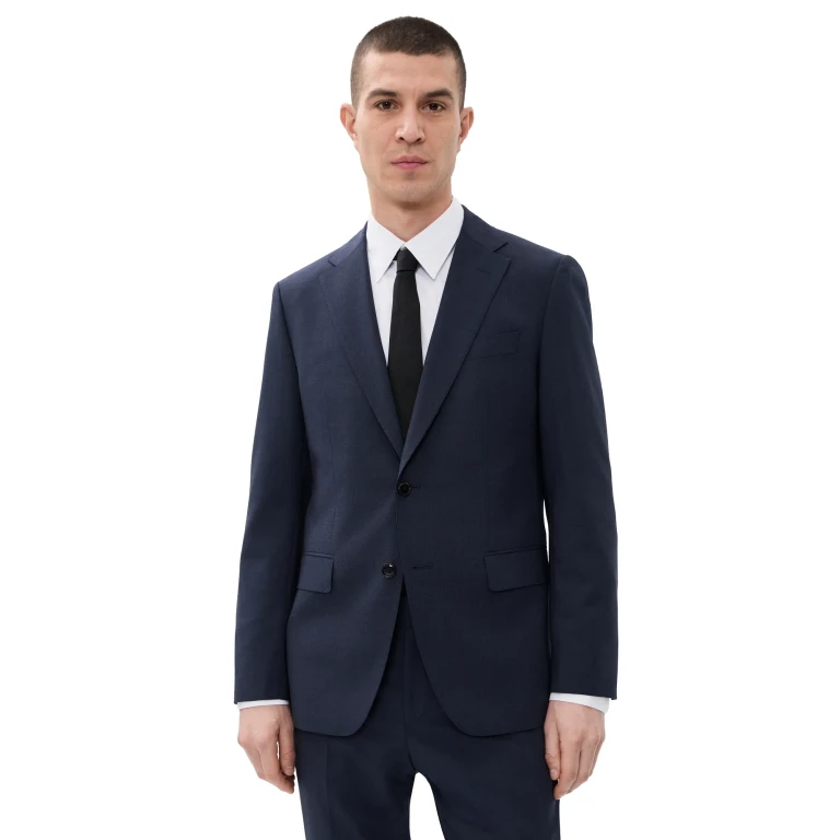 BOSS Hutson Suit Jacket Open Blue 44R