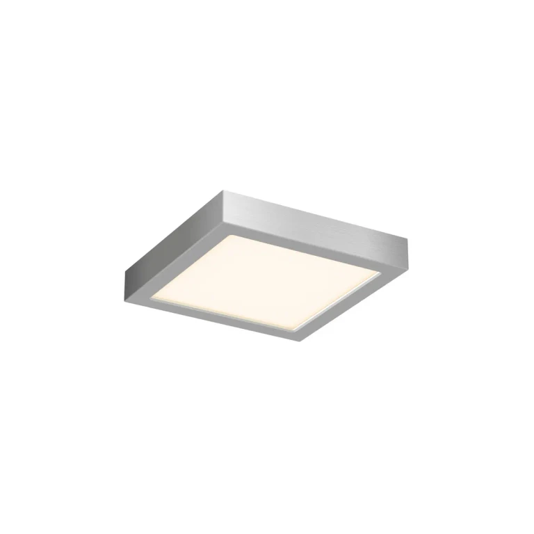 Satin Nickel LED Flushmount