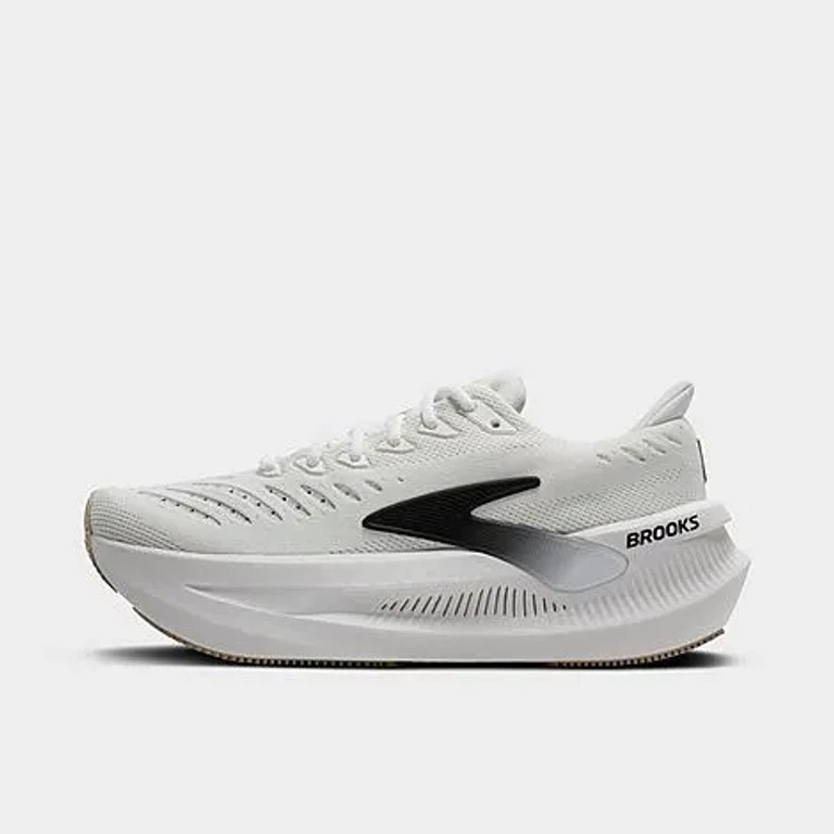 Brooks Women's Glycerin Max 2 Running Shoes in White/Black/Chateau Gray Size: 5.0