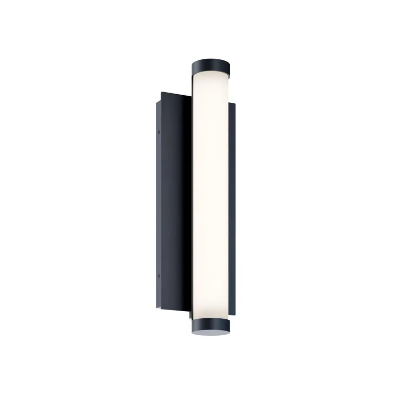 Black LED Outdoor Wall Sconce from the Path Collection