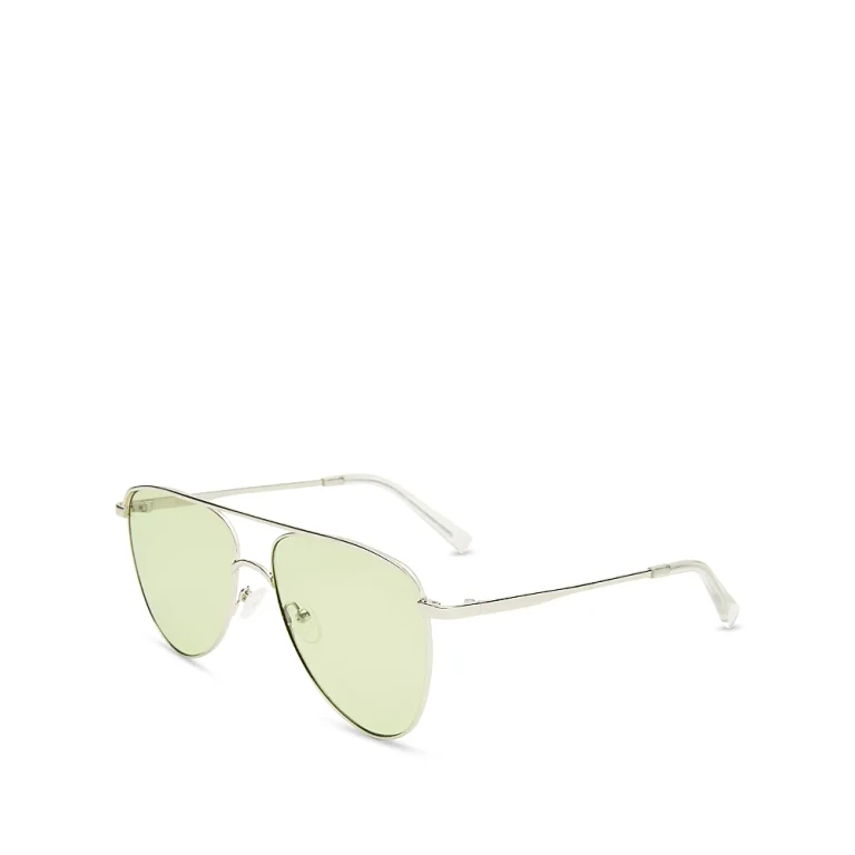 Le Specs The Duke Aviator Sunglasses, 57mm