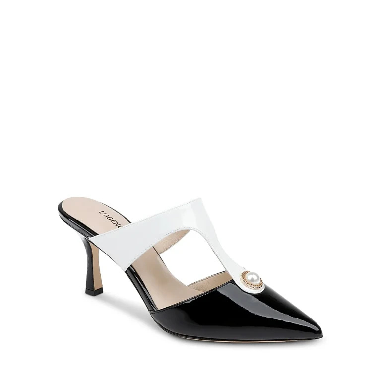 L'Agence Women's Bayonne Leather Mules
